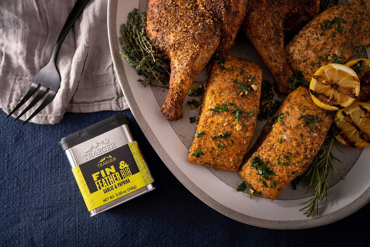 Traeger Grills SPC176 Fin and Feather Rub with Garlic and Paprika