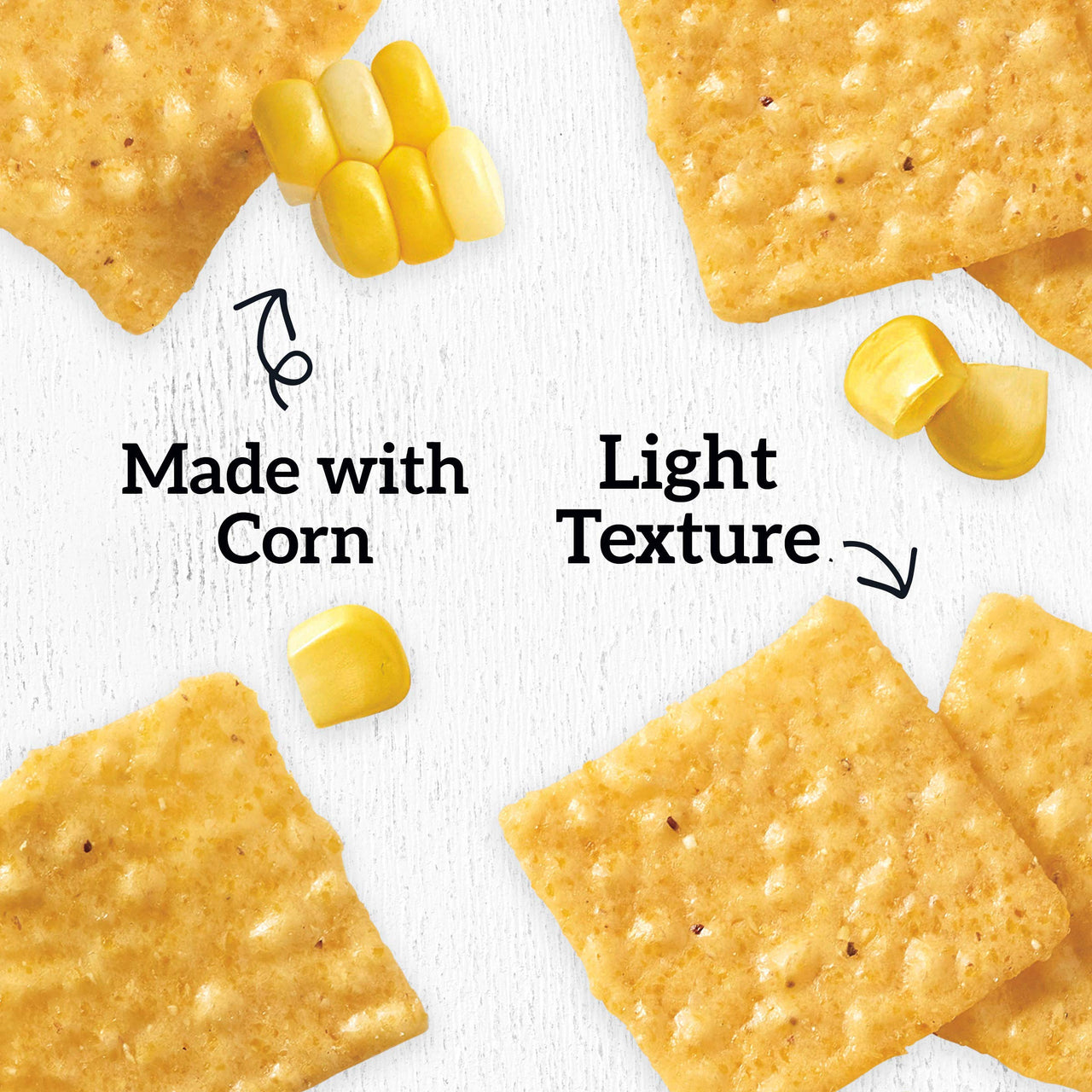 Good Thins Sea Salt Corn Snacks Gluten Free Crackers, 3.5 oz