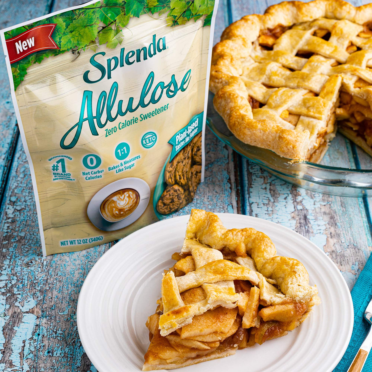 Splenda Allulose, Plant Based Zero Calorie Sweetener For Baking & Beverages In Resealable Pouch (12 Ounce Pouch)