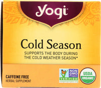 Yogi Tea, Cold Season, 16 Count