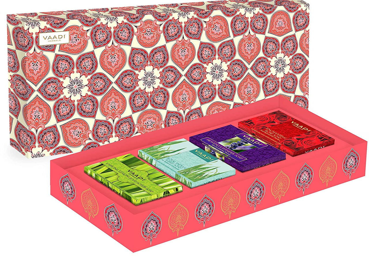 Vaadi Herbals Exotic Fragrance Premium Herbal Handmade Soap Gift Box