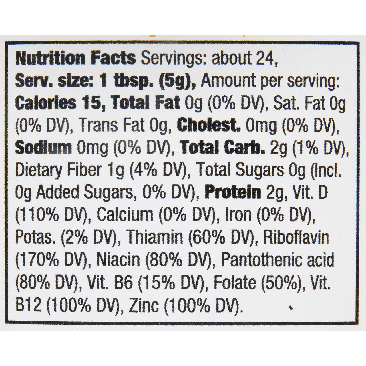 McCormick Nutritional Yeast (Sprinkle on Everyday Recipes to Add Rich Umami Flavor), 4.2 oz