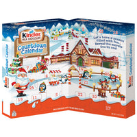 Kinder Joy Christmas Advent Calendar, Chocolate Candy Treats Inside, Perfect Holiday Gift for Kids, White, 24 Count, Pack of 2