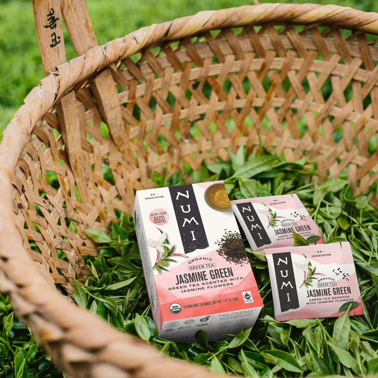 Numi Organic Green Tea Variety Pack, 18 Count (Pack of 3)