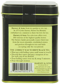 Harney & Sons Hot Cinnamon Spice, Loose Leaf Black tea, 4 Ounce tin