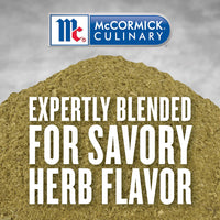 McCormick Culinary Poultry Seasoning, 12 oz - One 12 Ounce Container of Poultry Seasoning Spice with No MSG for Chicken Turkey, Stuffing and Casserole Recipes