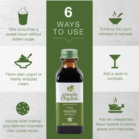 Simply Organic Pure Vanilla Extract, 2 oz (Packaging May Vary) (Pack of 2)