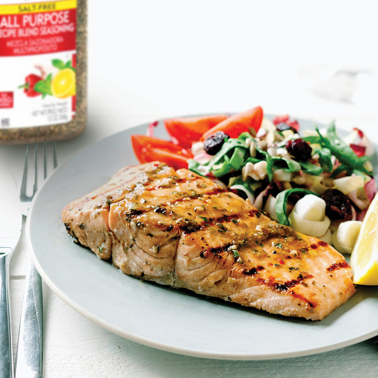 Lawry's  Salt Free All Purpose Recipe Blend Seasoning, 13 oz - One 13 Ounce Container of Salt Free All Purpose Seasoning Blend, Versatile Spices for Seasoning Protein, Vegetables and More