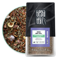 Tiesta Tea - Cocoa Mint Chill, Loose Leaf Chocolate Peppermint Herbal Tea, No Caffeine, Hot & Iced Tea, 12 oz Bulk Bag - 200 Cups, Natural Flavors, Stress Relief, Herbal Tea Loose Leaf