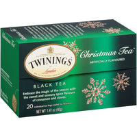 Twinings of London Holiday Variety Tea Bag Pack, Christmas Tea and Winter Spice, 20 Count (Pack of 4)