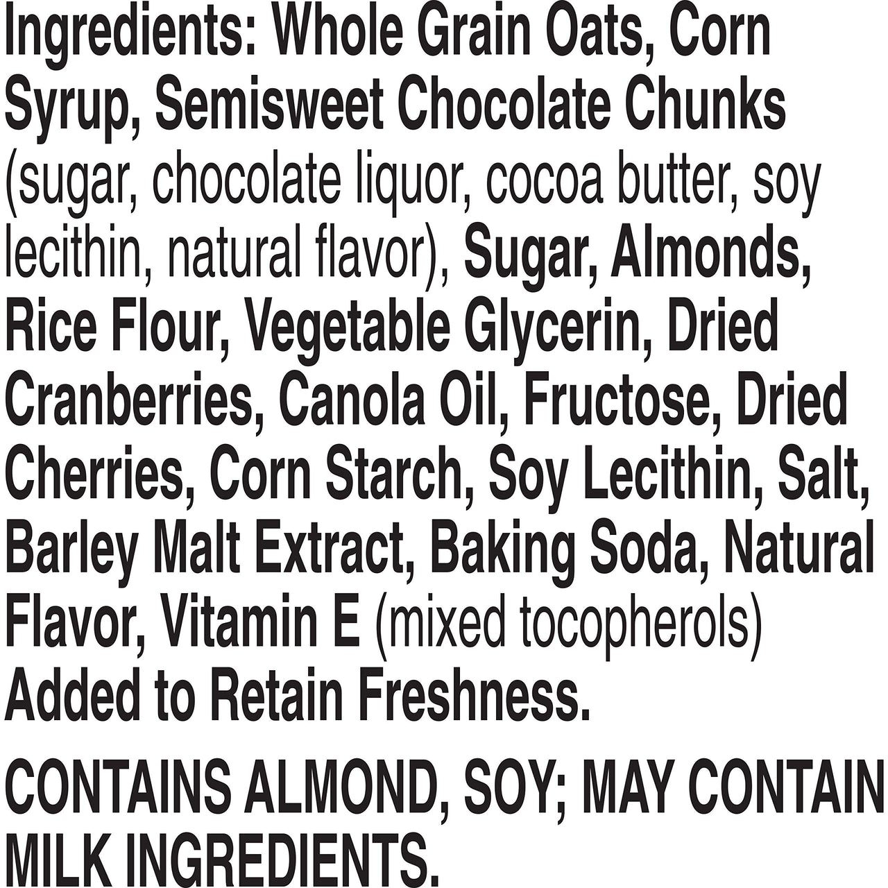 Nature Valley Chewy Trail Mix Granola Bar, Dark Chocolate Cherry, 7.4 oz, 6 ct