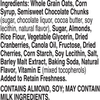 Nature Valley Chewy Trail Mix Granola Bar, Dark Chocolate Cherry, 7.4 oz, 6 ct