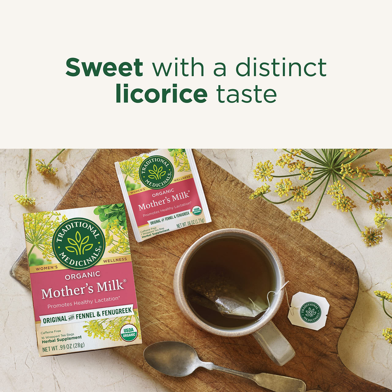 Traditional Medicinals Organic Mother's  Milk Women's  Tea 32ct(pack of 1)