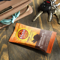 Metamucil Fiber Chewable Thins, Psyllium Husk Fiber Supplement, Chocolate, 12 Ct