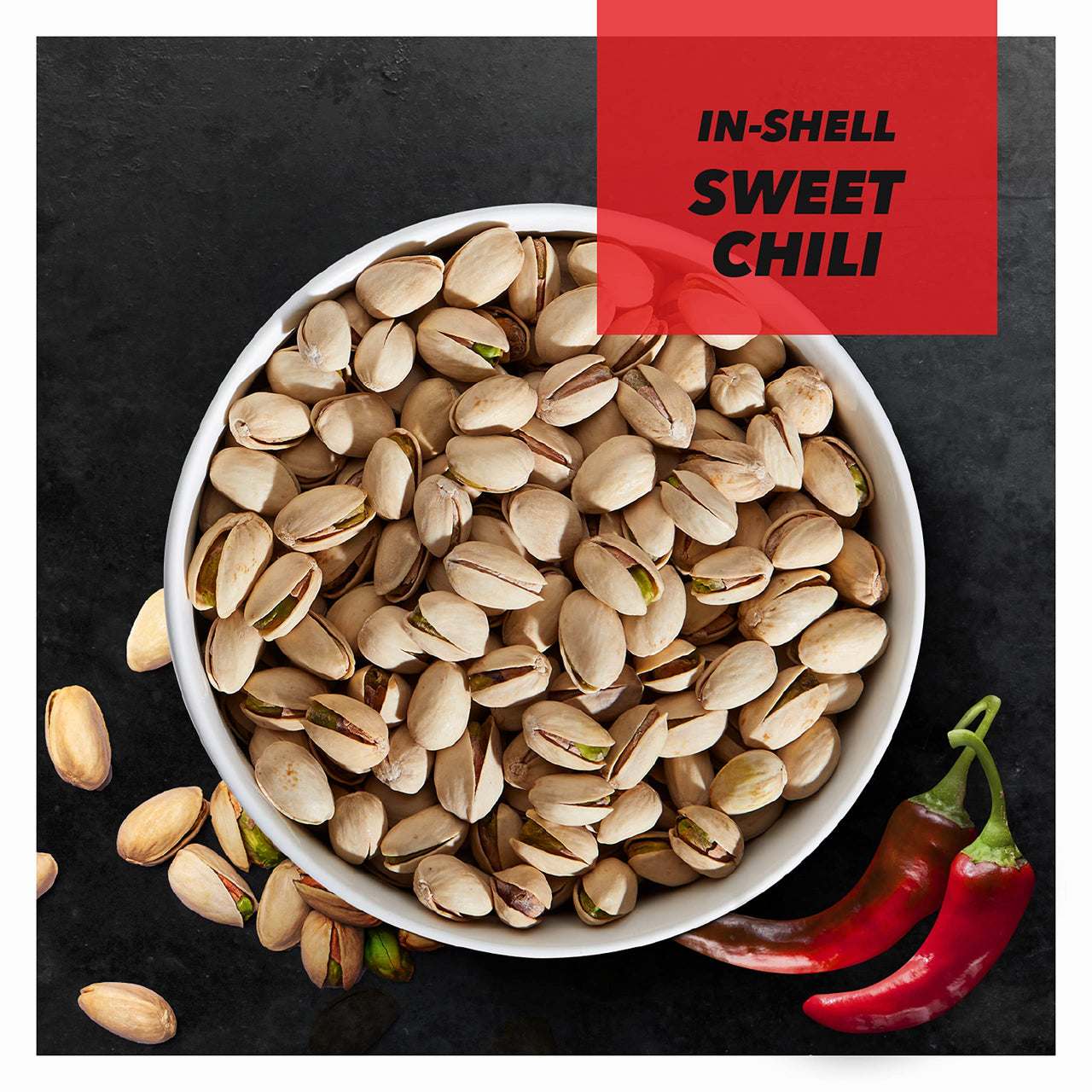 Wonderful Pistachios, Sweet Chili Flavor Nuts, 14 Ounce (Pack of 1)