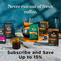 Peet's  Coffee Flavored K-Cup Pods, Caramel Brle (22 Count) Single Serve Pods Compatible with Keurig Brewers