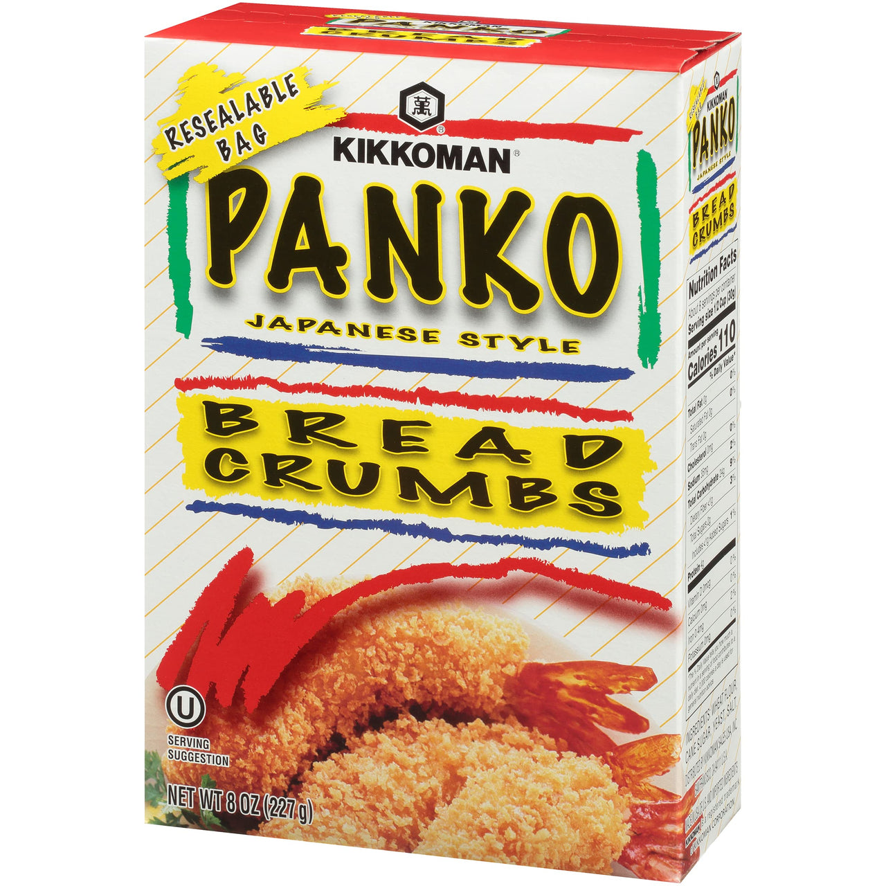 Kikkoman Panko Japanese Style Bread Crumbs, 8 Oz
