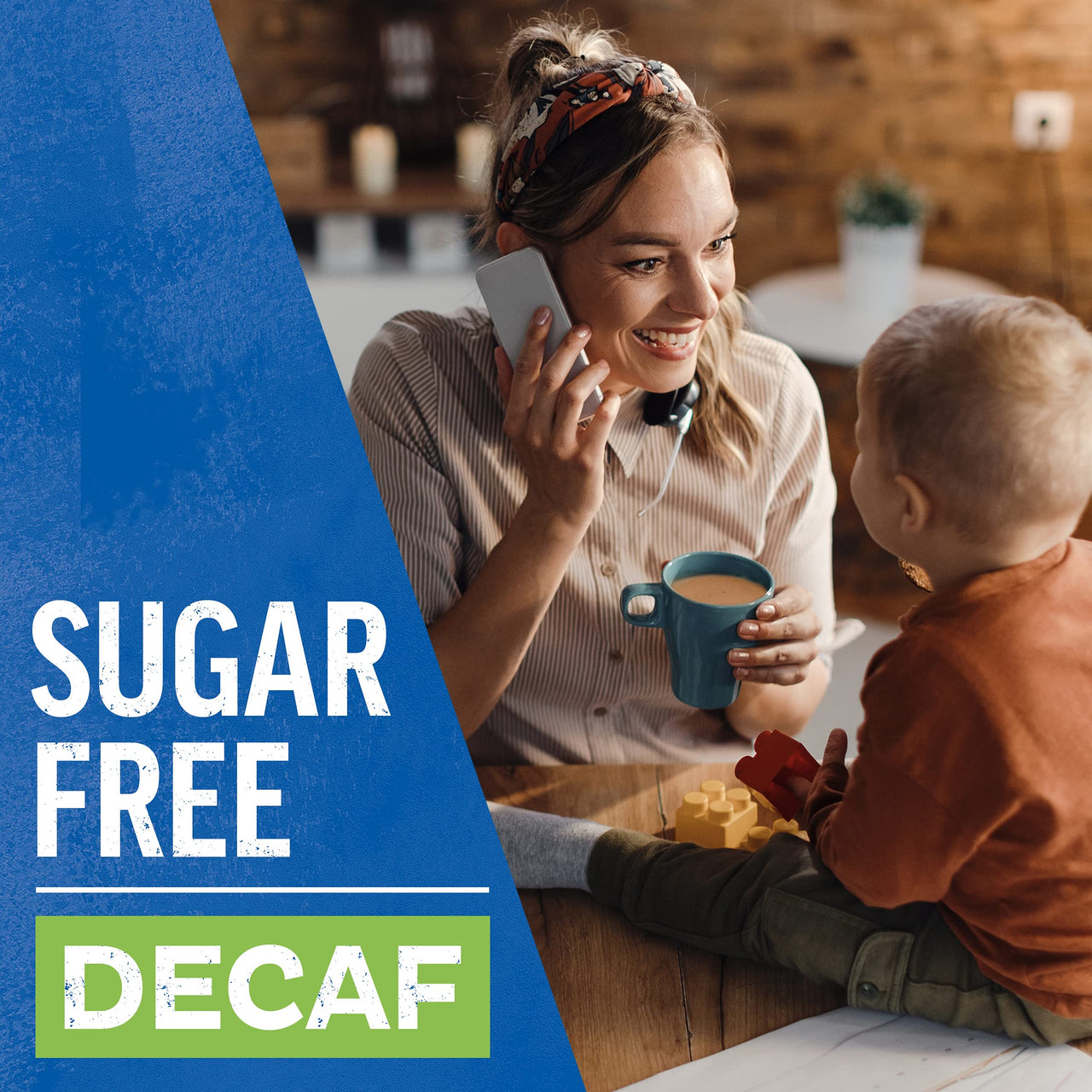 Maxwell House Sugar Free Naturally Decaffeinated Suisse Mocha Coffee Drink Mix, 4 oz