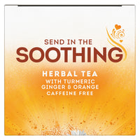 Lipton Herbal Tea Bags, Terrific Turmeric, 15 Count, Pack of 4