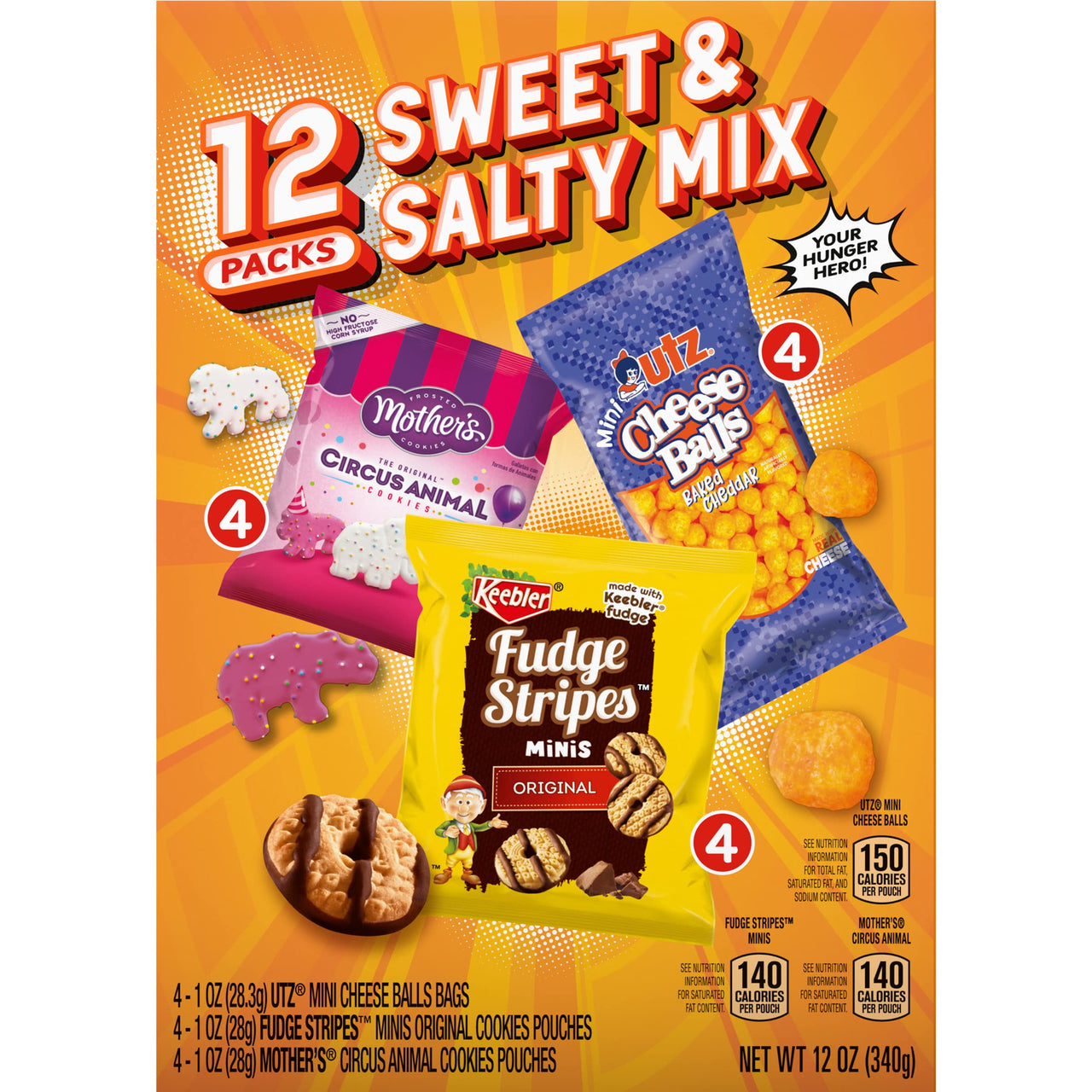 Keebler, Cookies and Crackers, Variety Pack, 12 oz (12 Count)