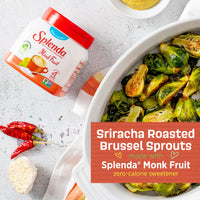 SPLENDA Naturals Zero Calorie All Natural Granulated Sweetener - Jar, Monk Fruit, 9.8 Oz