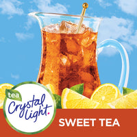 Crystal Light Sweet Tea Drink Mix, 1 count (Pack of 2) (contains 6 pitcher packets each)