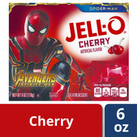 Jello Cherry Gelatin 6oz Box