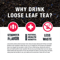 Tiesta Tea - Passion Berry Jolt, Loose Leaf Raspberry Passion Fruit Black Tea, High Caffeine, Hot & Iced Tea, 4 oz Tin - 50 Cups, Natural, Flavored, Black Tea Loose Leaf