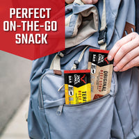 Jack Link's  Beef Jerky Bars, Teriyaki - 8g of Protein and 80 Calories Per Protein Bar, Made with Premium Beef, No added MSG - Keto Friendly and Gluten Free Snacks (Pack of 12)