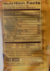 Bundle (6 Items) Werther's  Original Sugar Free Variety Pack (Original/Caramel Coffee/Chewy Caramels)