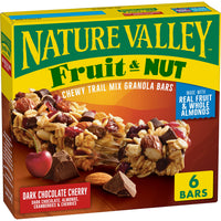 Nature Valley Chewy Trail Mix Granola Bar, Dark Chocolate Cherry, 7.4 oz, 6 ct