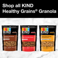 KIND Healthy Grains Clusters, Dark Chocolate Granola, Healthy Snacks, Gluten Free, 10g Protein, 1 Count