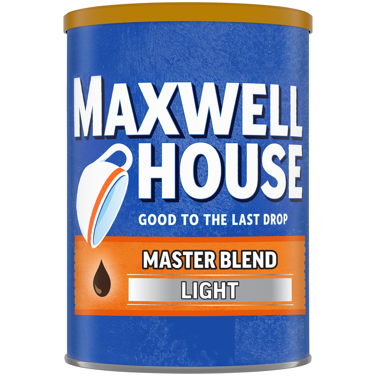 Maxwell House Master Blend Light Roast Ground Coffee (11.5 oz Canister)