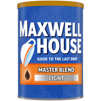 Maxwell House Master Blend Light Roast Ground Coffee (11.5 oz Canister)