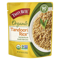 Tasty Bite Tandoori Rice, Ready to Eat Microwaveable Cooked Rice, Vegan, 8.8 Ounce (Pack of 6)