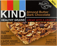 KIND Healthy Grains Almond Butter Dark Chocolate, 6.2 Oz