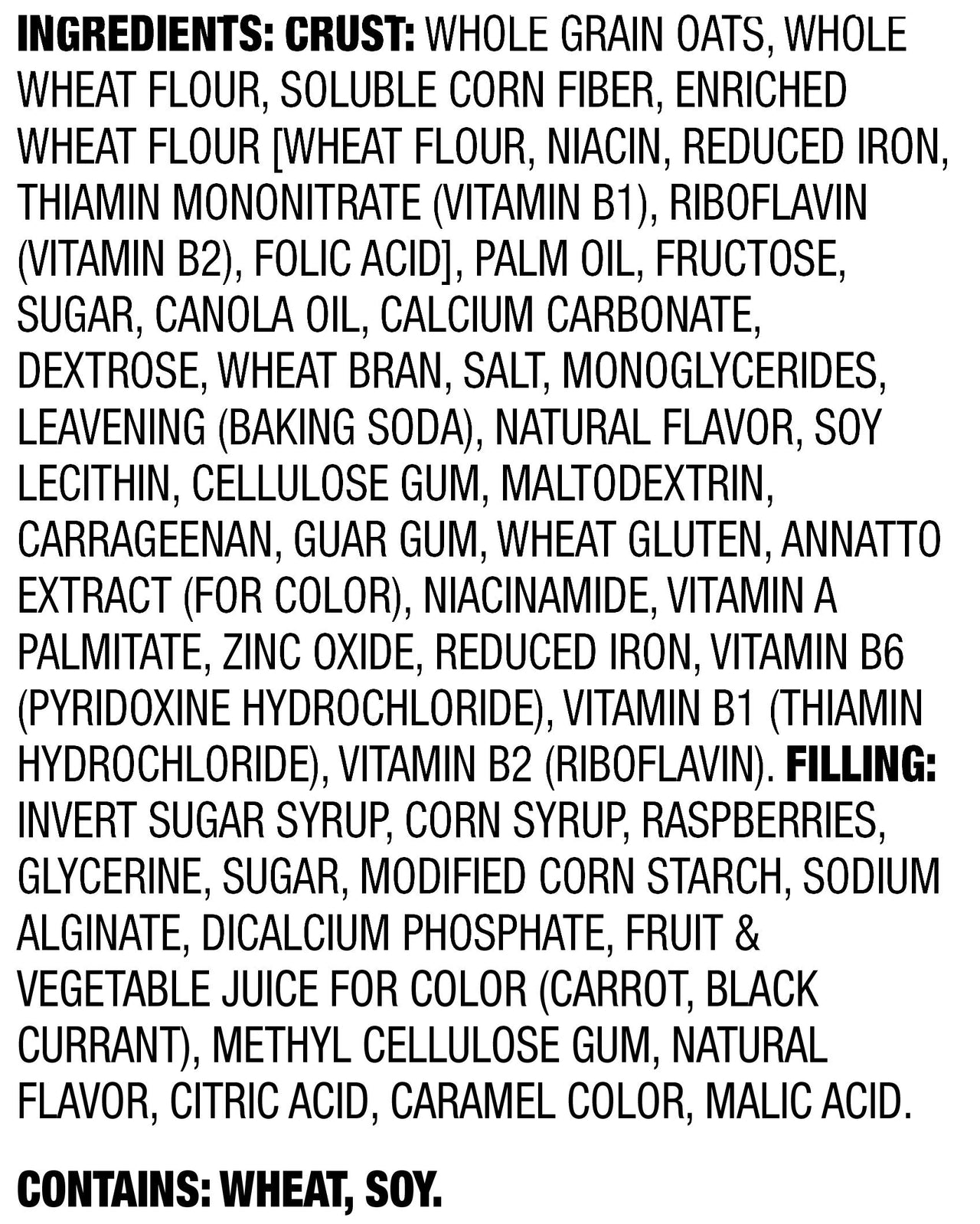 Happy Belly Fruit & Grain Cereal Bars, Raspberry, 8 Count