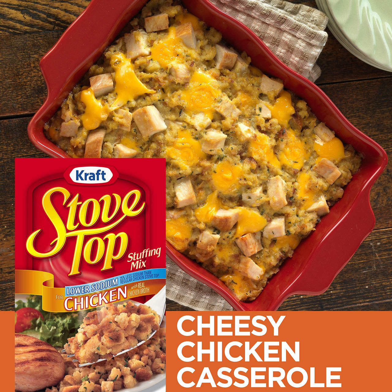 Stove Top Low Sodium Chicken Stuffing Mix ,6 Oz