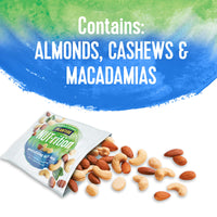 PLANTERS NUT-rition Wholesome Nut Mix, 7.5 oz Box (Contains 7 Individual Pouches) - Cashews, Almonds and Macadamias Snack Mix - No Artificial Flavors, No Artificial Colors, No Preservatives - Kosher
