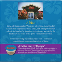 Kauai Coffee Single-Serve Pods, Garden Isle Medium Roast - Arabica Coffee from Hawaiis Largest Coffee Grower, Compatible with Keurig K-Cup Brewers - 20 Count