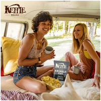 Kettle Brand Krinkle Cut Salt and Fresh Ground Pepper Kettle Potato Chips, Gluten-Free, Non-GMO, 7.5 oz Bag