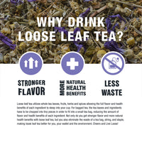 Tiesta Tea - Cocoa Mint Chill, Loose Leaf Chocolate Peppermint Herbal Tea, No Caffeine, Hot & Iced Tea, 3 oz Tin - 50 Cups, Natural Flavors, Stress Relief, Herbal Tea Loose Leaf
