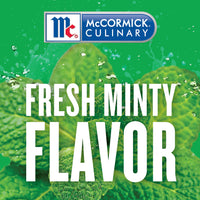 McCormick Culinary Pure Peppermint Extract, 16 fl oz - One 16 Fluid Ounce Bottle of Peppermint Extract, Made from Real Peppermint Leaves to Add Flavor to Milkshakes, Coffees, Cocktails and More