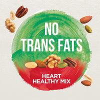 PLANTERS NUT-rition Heart Healthy Mix with Walnuts, 7.5 oz Box (Contains 7 Individual Pouches) - On-the-Go Snack, Work Snack, School Snack and Active Lifestyle Snack - Great Camping Snacks - Kosher