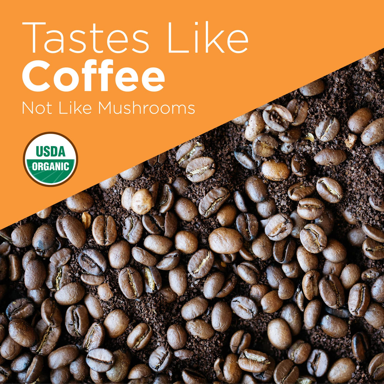 THINK Coffee with Lion's  Mane & Chaga Mushrooms Decaf Pods - Box (24-count)