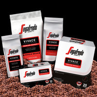 Segafredo Zanetti Ground Coffee, Vivace Medium Roast, Made with Arabica, Vivacious and Balanced Flavor