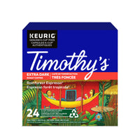 Timothy's  World Coffee Rainforest Espresso K-cup for Keurig Brewers, 24 Count