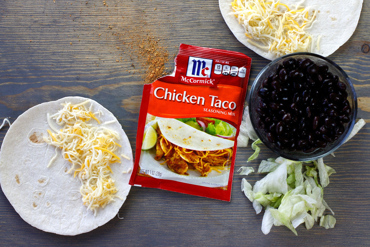 McCormick Chicken Taco Seasoning Mix, 1 Ounce (Pack of 12)