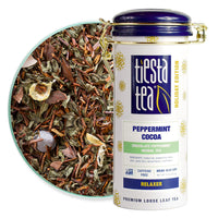 Tiesta Tea - Cozy Peppermint Cocoa, Loose Leaf Chocolate Peppermint Herbal Tea, No Caffeine, Hot & Ice Tea, 3 oz Tin - 50 Cups, Natural Flavors, Rooibos Herbal Tea Loose Leaf