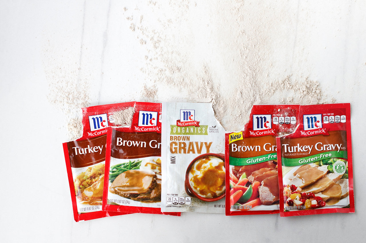 McCormick Gluten Free Turkey Gravy Mix, 0.88 oz (Pack of 12)